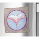 Magnes na lodówkę ze Znakiem Miłości