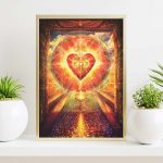 Grafika Duchowa "Kosmiczne Serce"