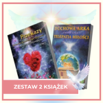 Zestaw 2 książek: Duchowa Arka – Świadoma Telepatia Miłości, Przekazy Wyższego Kosmicznego Rozumu Tom I